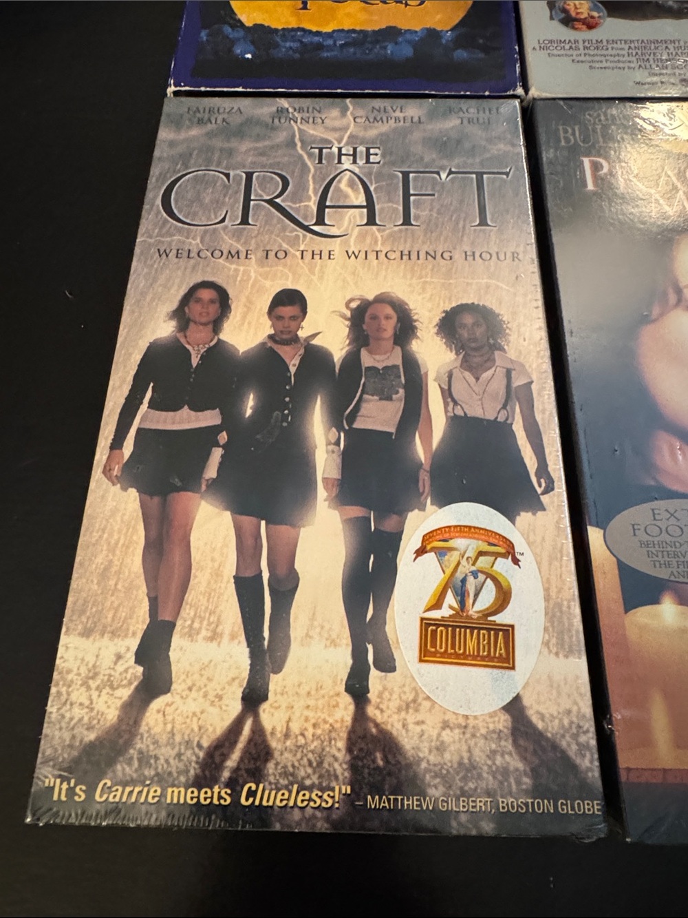 PRACTICAL MAGIC 🪄 THE CRAFT, HOCUS POCUS, the Witches _ 4 VHS 📼 lot. 2 sealed! 💫 - Picture 2 of 14